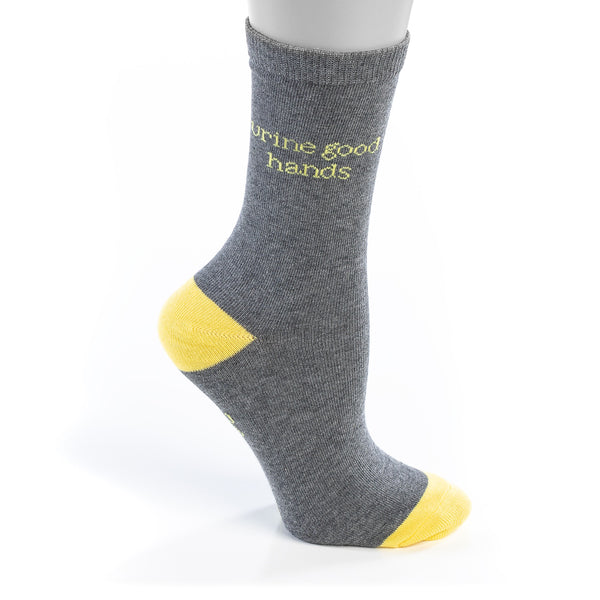 Urine Good Hands Socks