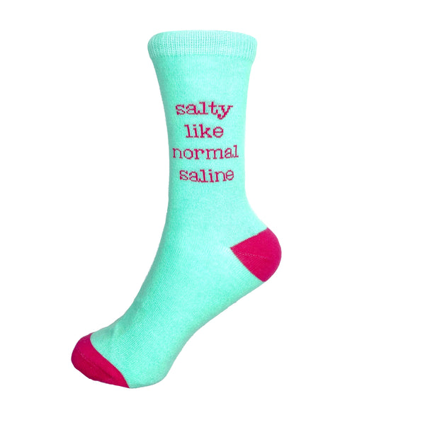 Salty Like Normal Saline Socks