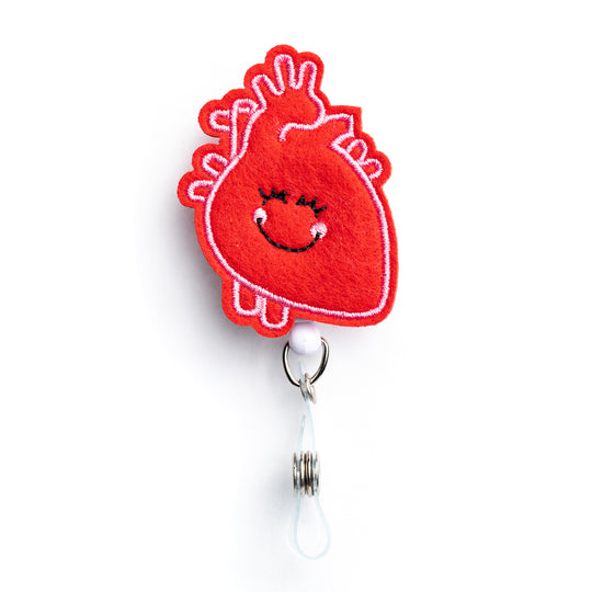 Heart Badge Holder Nurseology