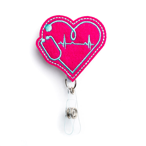 Heart Badge Holder – Nurseology